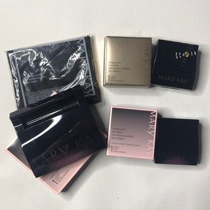 NEW! Mary Kay compacts (3) and protector cover